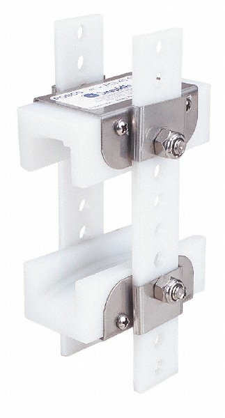 Transair Air Hose Wall Bracket with Ball Valve: Plastic - 6668 25 22
