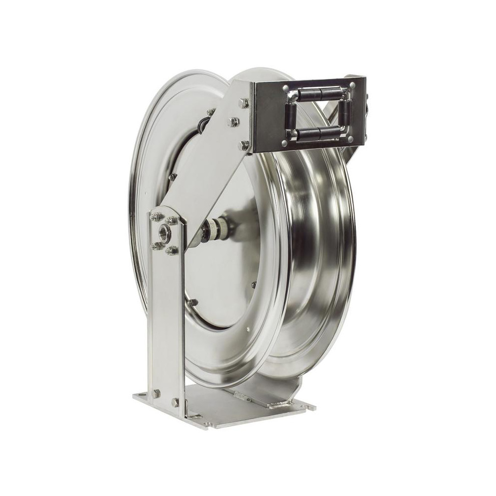 CoxReels Hose Reel without Hose: 3/8" ID Hose, 50' Long - TSHL-N-350-SS
