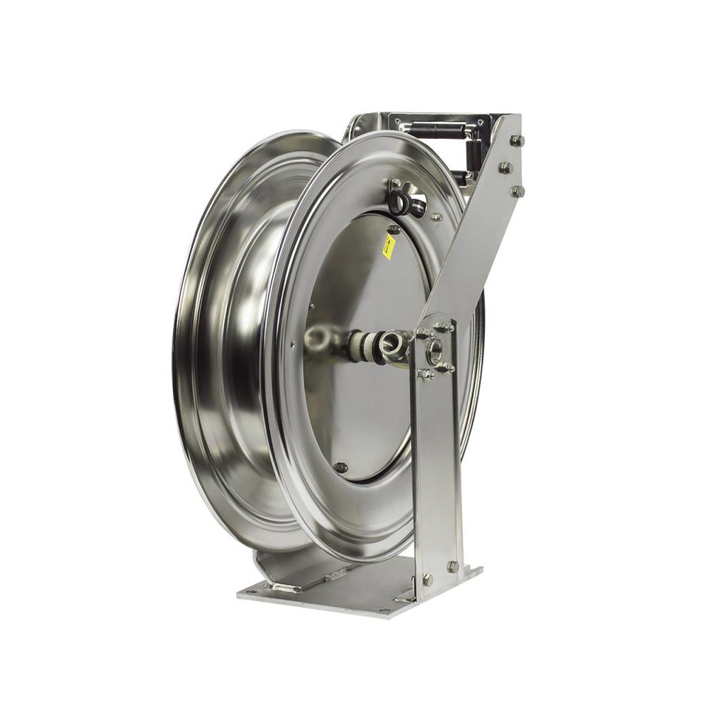 CoxReels Hose Reel without Hose: 3/8" ID Hose, 50' Long - TSHL-N-350-SS