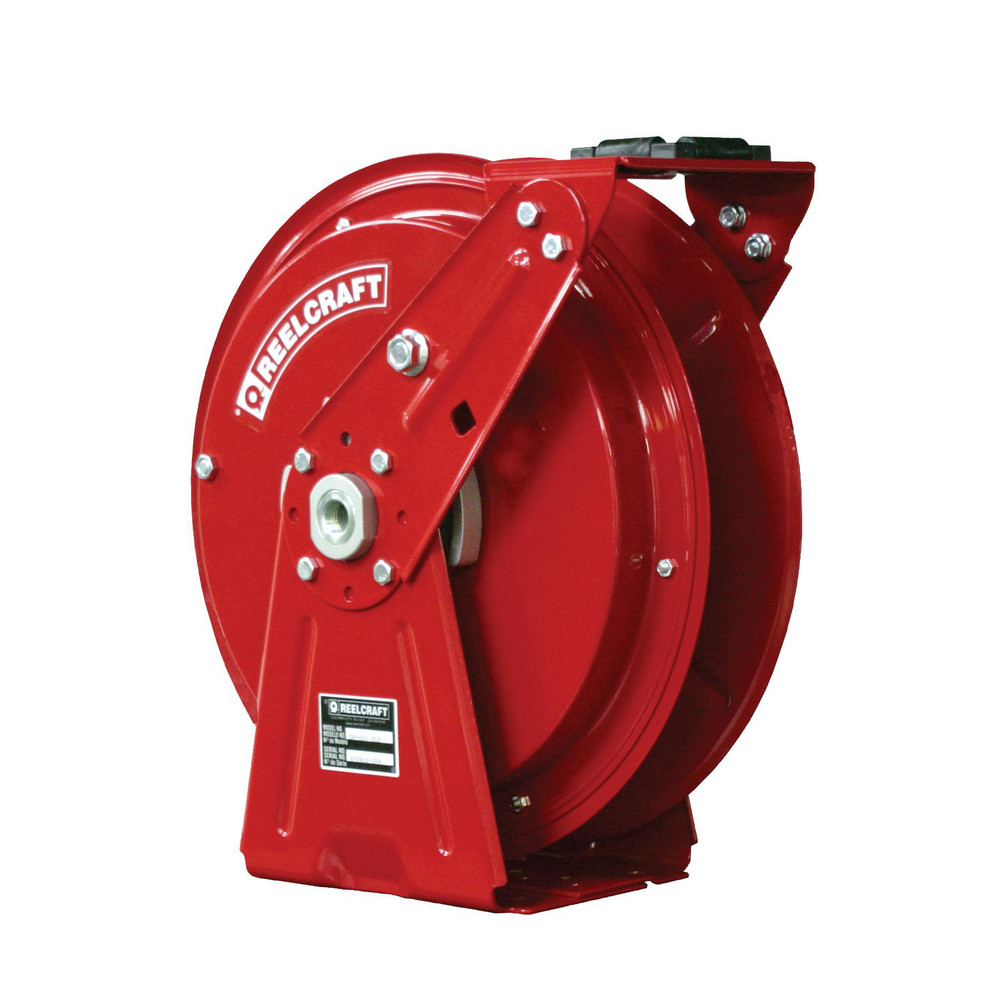 Reelcraft Hose Reel without Hose: 1/2" ID Hose, 50' Long, Spring Retractable - DP7800 OLP