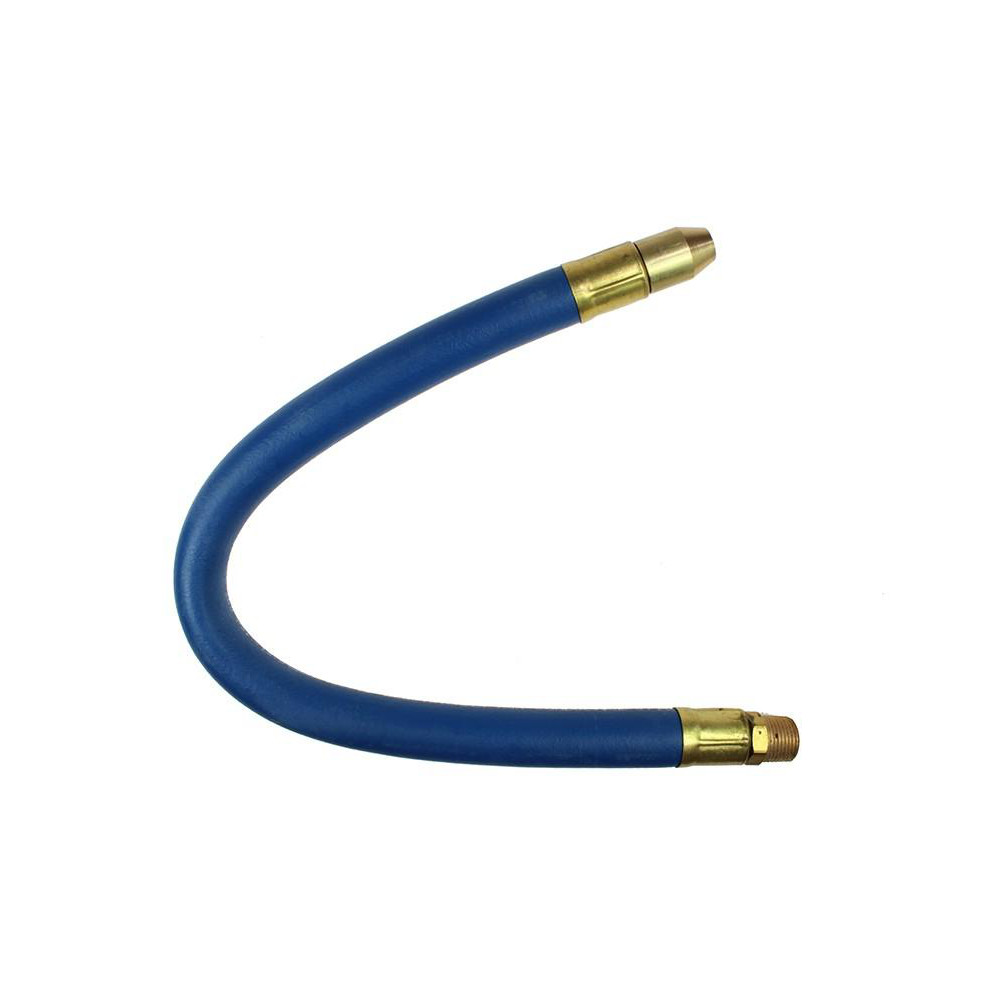 Coilhose Pneumatics Air Blow Gun: Safety Flexible Extension Tube, Thumb Lever - 600-FF06