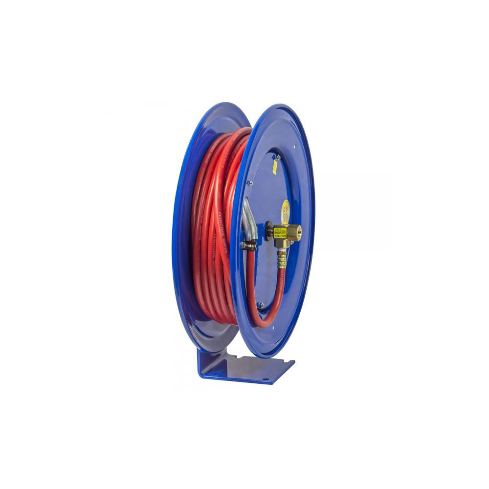 CoxReels Hose Reel with Hose: 1/2" ID Hose x 50', Spring Retractable - EZ-E-MP-450