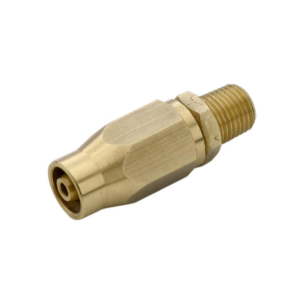 Coilhose Pneumatics Air Hose Male Ends, Splicers & Brass Ball Chuck: Brass - RKH01