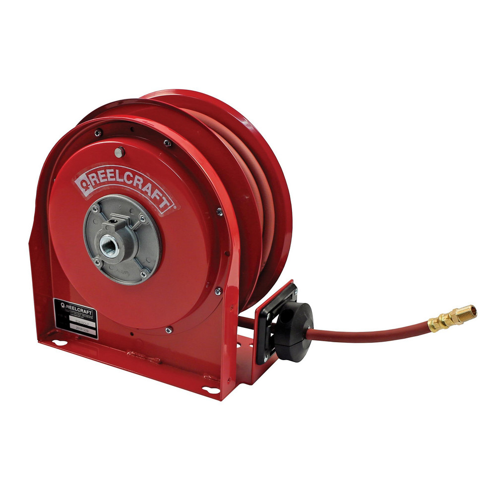 Reelcraft Hose Reel with Hose: 3/8" ID Hose x 20', Spring Retractable - B3620 OLP