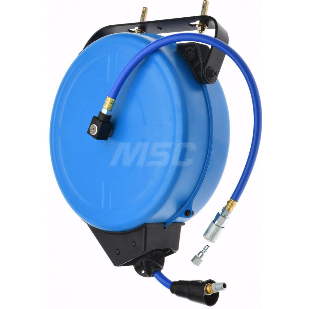 Prevost Hose Reel with Hose: 3/8" ID Hose x 40', Spring Retractable - DRF 1012ES