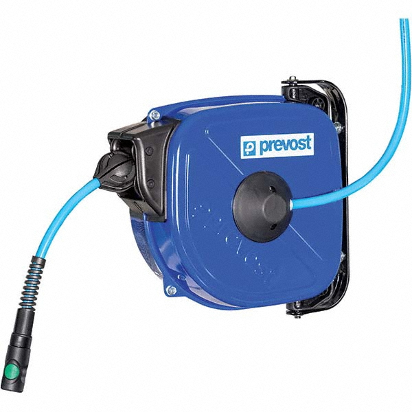 Prevost Hose Reel with Hose: 3/8" ID Hose x 40', Spring Retractable - DRF 1012ES