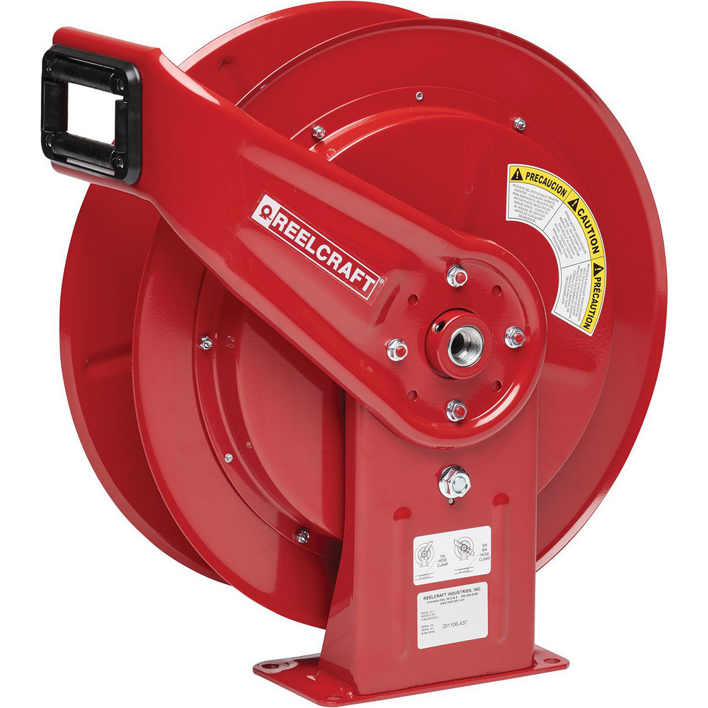 Reelcraft Hose Reel without Hose: 3/8" ID Hose, 50' Long - 7600 OHP