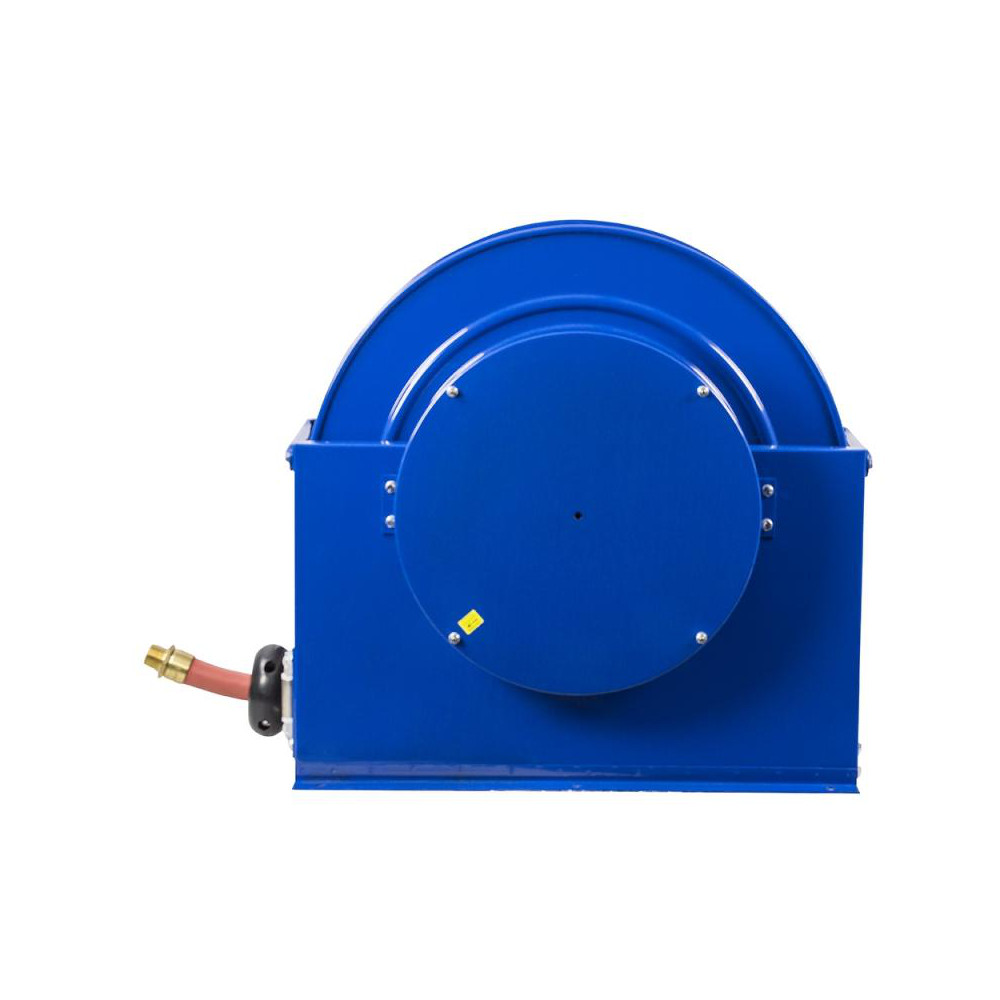 CoxReels Hose Reel with Hose: 1" ID Hose x 50', Spring Retractable - SLP-650