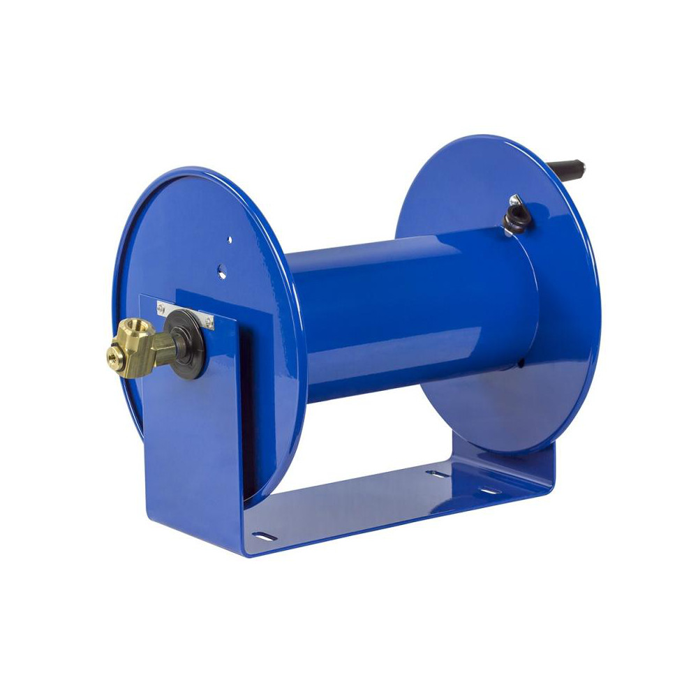 CoxReels Hose Reel without Hose: 3/8" ID Hose, 100' Long, Hand Crank - 112-3-100