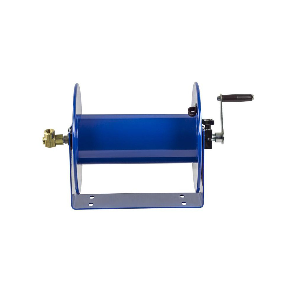 CoxReels Hose Reel without Hose: 3/8" ID Hose, 100' Long, Hand Crank - 112-3-100