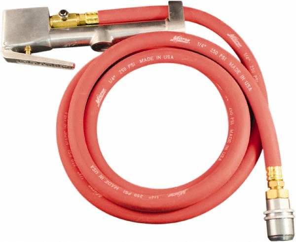 Milton 160 Max psi Closed Check Aluminum/EPDM Inflator Gauge - 501