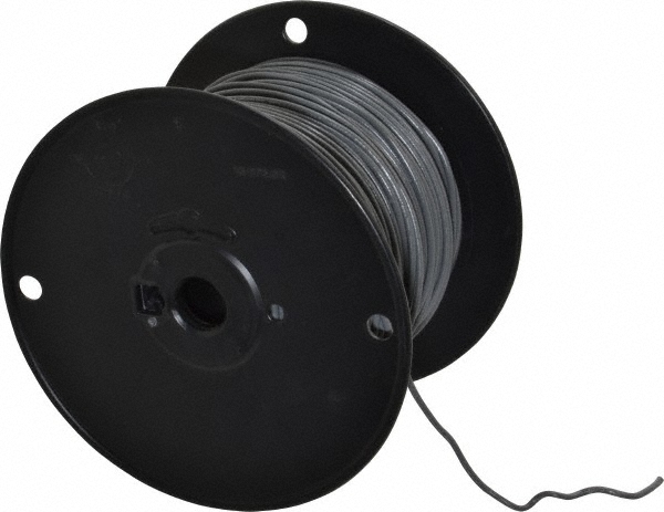 Southwire Machine Tool Wire: 18 AWG, Pink, 500' Long, Polyvinylchloride, 0.108" OD - 411010511