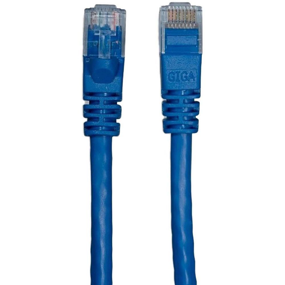 CompuCablePlusUSA Network & Ethernet Cable: Wire Type: Cat6; Wire Size: 24.000; Shield Type: Unshielded; Transmission Speed: 550 - MRJ-L6U-03BLU10