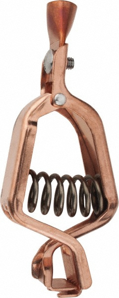 Hubbell Workplace Solutions 19 AWG, 5 Ft., Hand Clamp, Terminal, Grounding Cable with Clamps - GCSI-HE-05