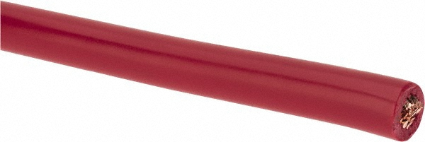 Southwire Machine Tool Wire: 6 AWG, Black, 500' Long, Polyvinylchloride, 0.314" OD - 411100508