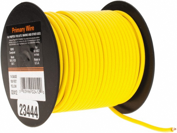 EastPenn 14 AWG, 100' OAL, Hook Up Wire - 23446