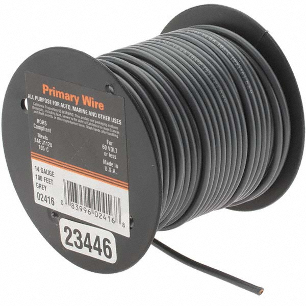 EastPenn 14 AWG, 100' OAL, Hook Up Wire - 23446