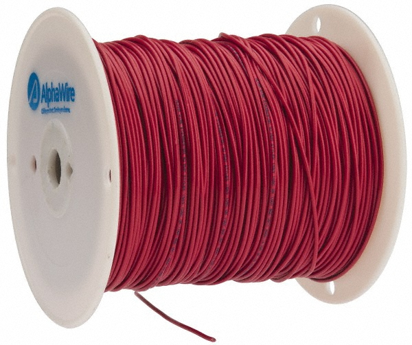 Alpha Wire 16 AWG, 26 Strand, 305 m OAL, Tinned Copper Hook Up Wire - 3057 RD001