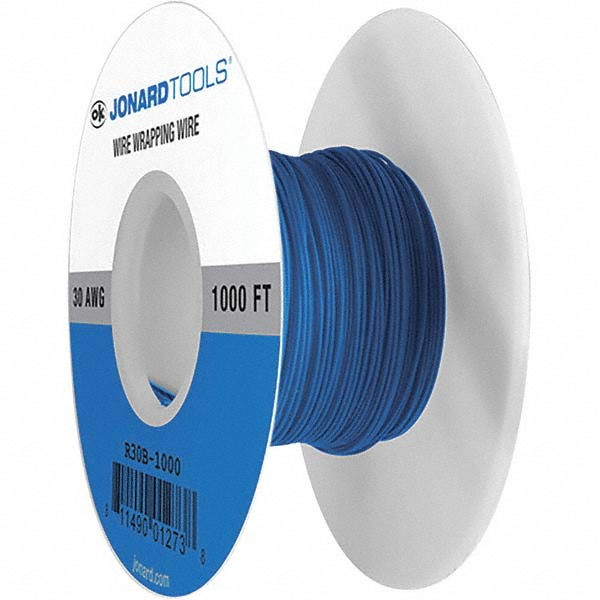 OK Industries 30 AWG, 1 Strand, 30.4 m OAL, Copper Hook Up Wire - R30G-0100