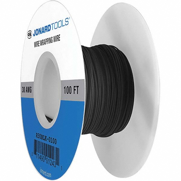 OK Industries 30 AWG, 1 Strand, 30.4 m OAL, Copper Hook Up Wire - R30G-0100