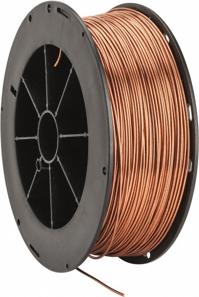 Made in USA 24 AWG, 0.0201" Dia, 201 Ft., Solid, Grounding Wire - 24 BC-1/4 LB