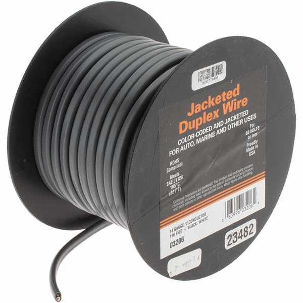 EastPenn 14 AWG, 1,000' OAL, Hook Up Wire - -23453-1