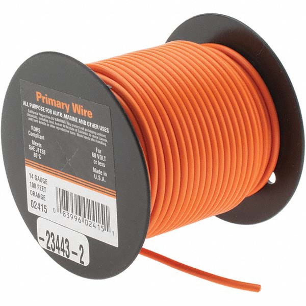 EastPenn 14 AWG, 1,000' OAL, Hook Up Wire - -23453-1