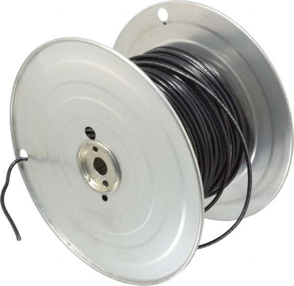 Made in USA 10 AWG, 105 Strand, 100' OAL, Tinned Copper Hook Up Wire - 893-2-100