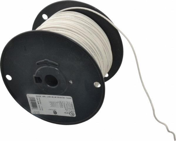 Made in USA 20 AWG, 10 Strand, 500' OAL, Tinned Copper Hook Up Wire - 820-2-500