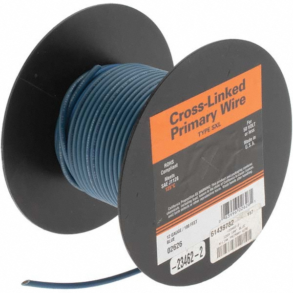 EastPenn 12 AWG, 100' OAL, Hook Up Wire - -23462-2