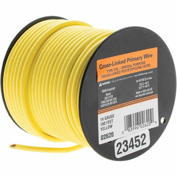 EastPenn 12 AWG, 100' OAL, Hook Up Wire - -23462-2