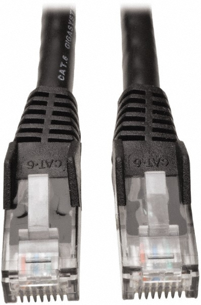 CompuCablePlusUSA Network & Ethernet Cable: Wire Type: Cat6; Wire Size: 24.000; Shield Type: Unshielded; Transmission Speed: 550 - MRJ-L6U-03RED10