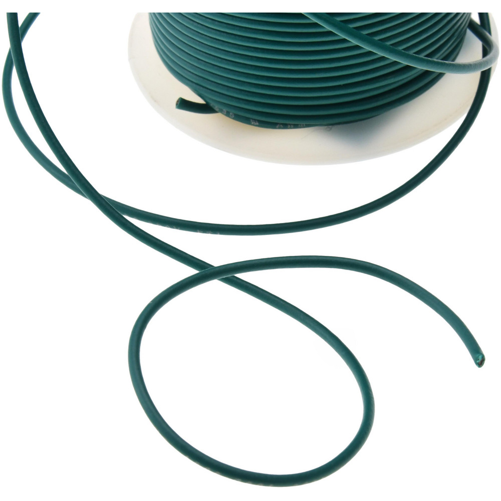 Made in USA 18 AWG, 16 Strand, 100' OAL, Tinned Copper Hook Up Wire - 822-5-100
