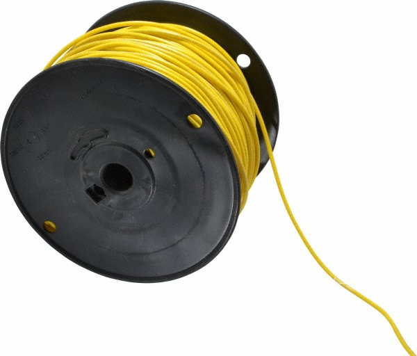 Southwire Machine Tool Wire: 16 AWG, Gray, 500' Long, Polyvinylchloride, 0.12" OD - 411020509