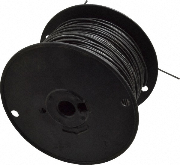 Southwire Machine Tool Wire: 16 AWG, Gray, 500' Long, Polyvinylchloride, 0.12" OD - 411020509