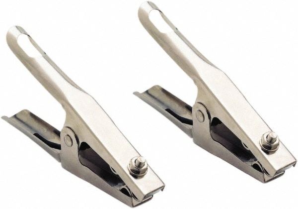 Hubbell Workplace Solutions 19 AWG, 3 Ft., Hand Clamp, Terminal, Grounding Cable with Clamps - GCSI-HE-03