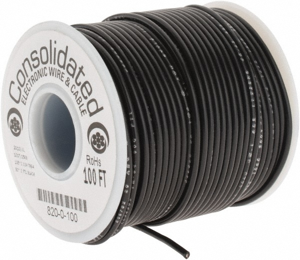EastPenn 14 AWG, 100' OAL, Hook Up Wire - 23492