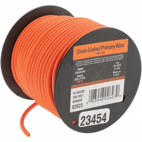 EastPenn 14 AWG, 100' OAL, Hook Up Wire - 23454