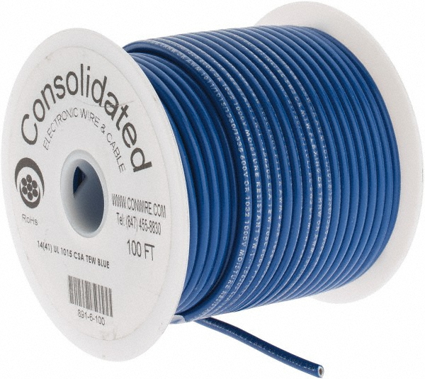 EastPenn 14 AWG, 100' OAL, Hook Up Wire - 23454