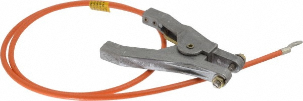 Hubbell Workplace Solutions 19 AWG, 10 Ft., Terminal, Grounding Cable with Clamps - GCSI-EE-10