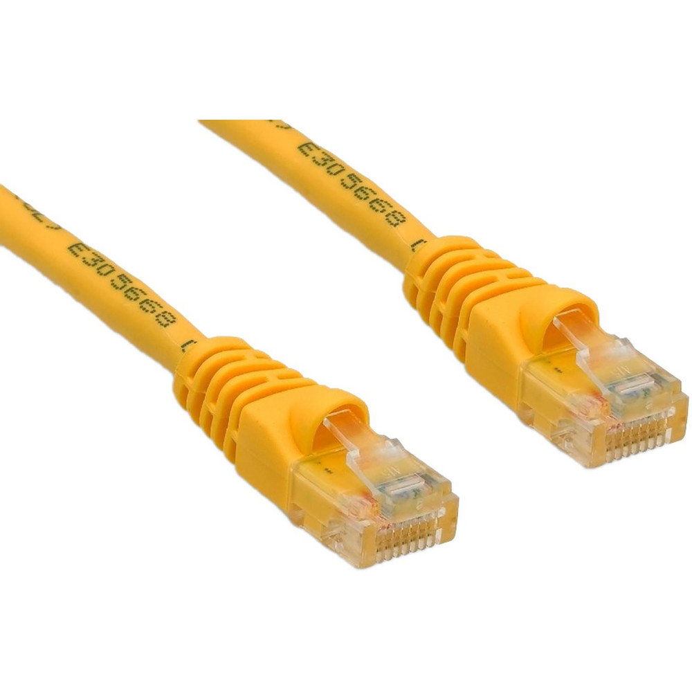 CompuCablePlusUSA Network & Ethernet Cable: Wire Type: Cat6; Wire Size: 24.000; Shield Type: Unshielded; Transmission Speed: 550 - MRJ-L6U-07RED10