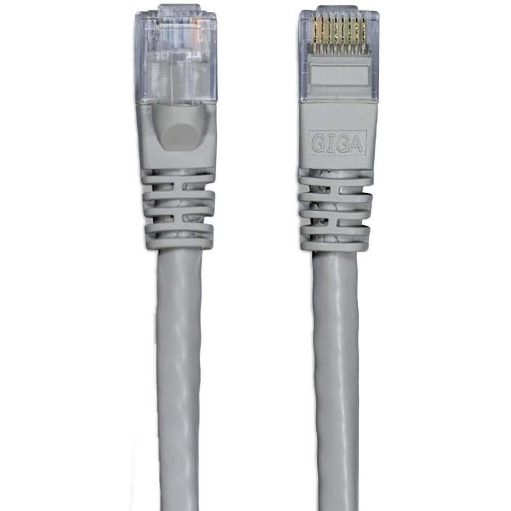 CompuCablePlusUSA Network & Ethernet Cable: Wire Type: Cat6; Wire Size: 24.000; Shield Type: Unshielded; Transmission Speed: 550 - MRJ-L6U-03GRA10