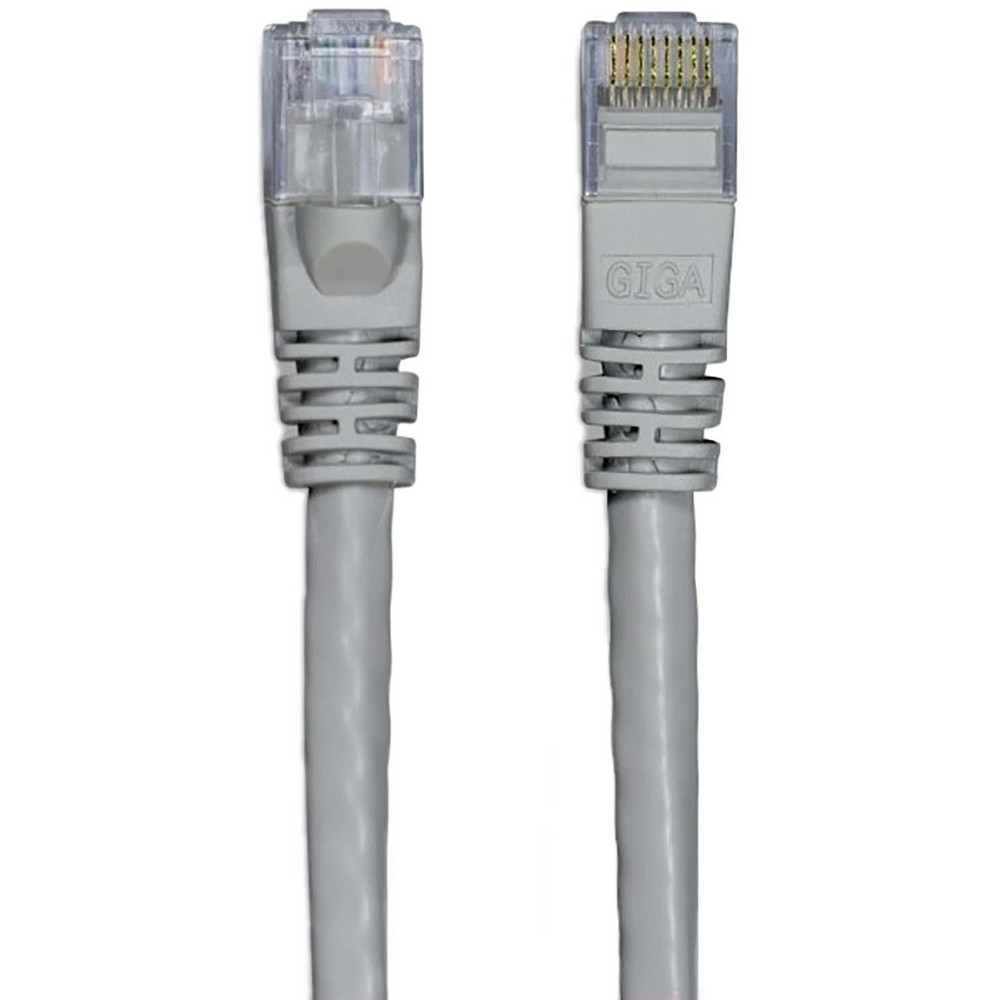CompuCablePlusUSA Network & Ethernet Cable: Wire Type: Cat6; Wire Size: 24.000; Shield Type: Unshielded; Transmission Speed: 550 - MRJ-L6U-03GRA10