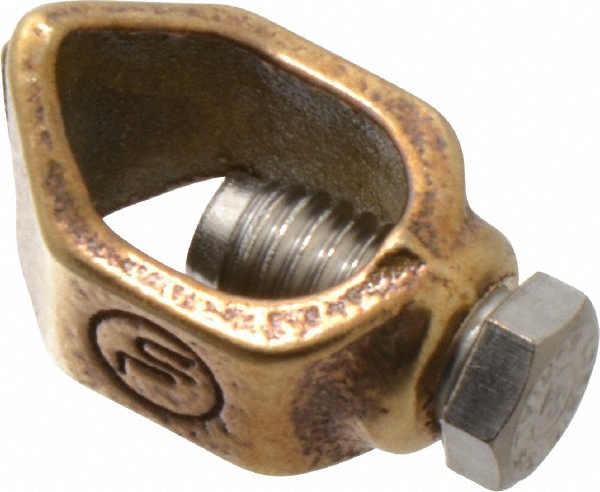 Hubbell Workplace Solutions 19 AWG, 3 Ft., Hand Clamp, Grounding Cable with Clamps - GCSP-HH-03