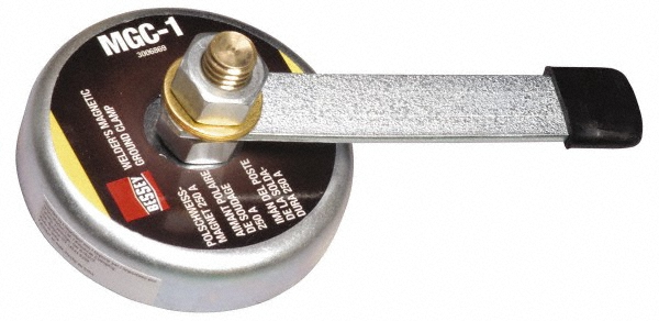 Hubbell Workplace Solutions 19 AWG, 3 Ft., Hand Clamp, Grounding Cable with Clamps - GCSP-HH-03