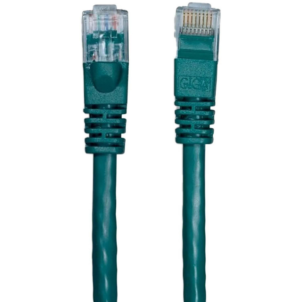 CompuCablePlusUSA Network & Ethernet Cable: Wire Type: Cat6; Wire Size: 24.000; Shield Type: Unshielded; Transmission Speed: 550 - MRJ-L6U-14GRE10