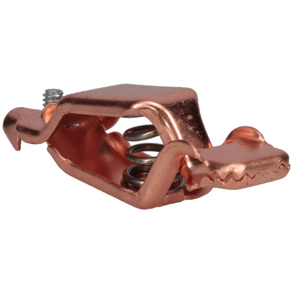 Hubbell Workplace Solutions 19 AWG, 10 Ft., Alligator Clip, C-Clamp, Grounding Cable with Clamps - GCSI-AC-10