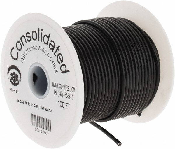 EastPenn 16 AWG, 500' OAL, Hook Up Wire - KP76390