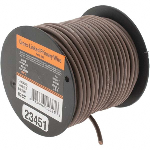 EastPenn 12 AWG, 100' OAL, Hook Up Wire - -23462-3