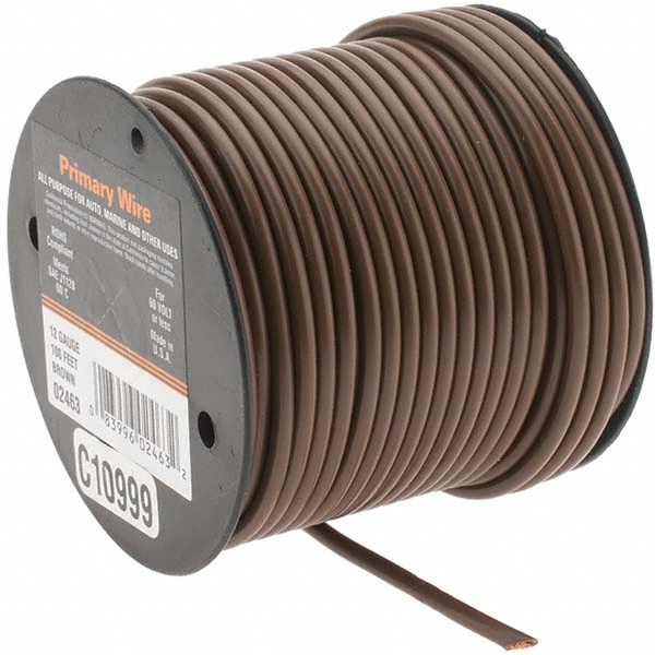 EastPenn 12 AWG, 100' OAL, Hook Up Wire - -23462-3